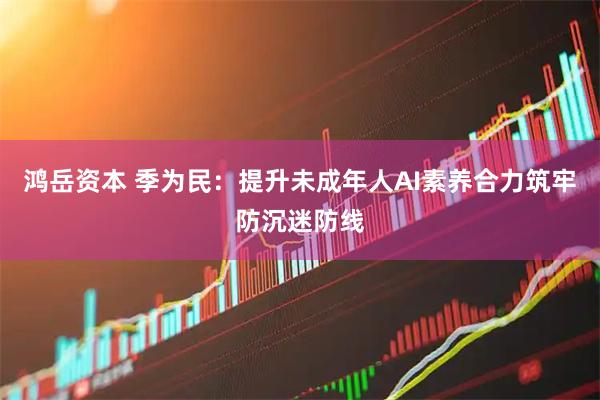 鸿岳资本 季为民：提升未成年人AI素养合力筑牢防沉迷防线