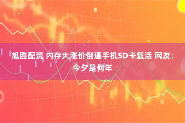 旭胜配资 内存大涨价倒逼手机SD卡复活 网友:今夕是何年